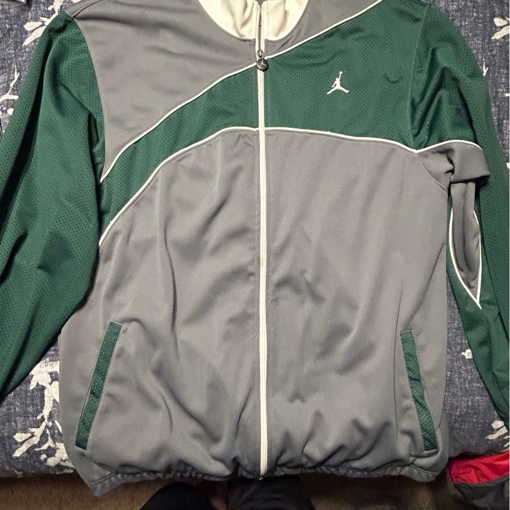 Jordan zip up warm up jacket